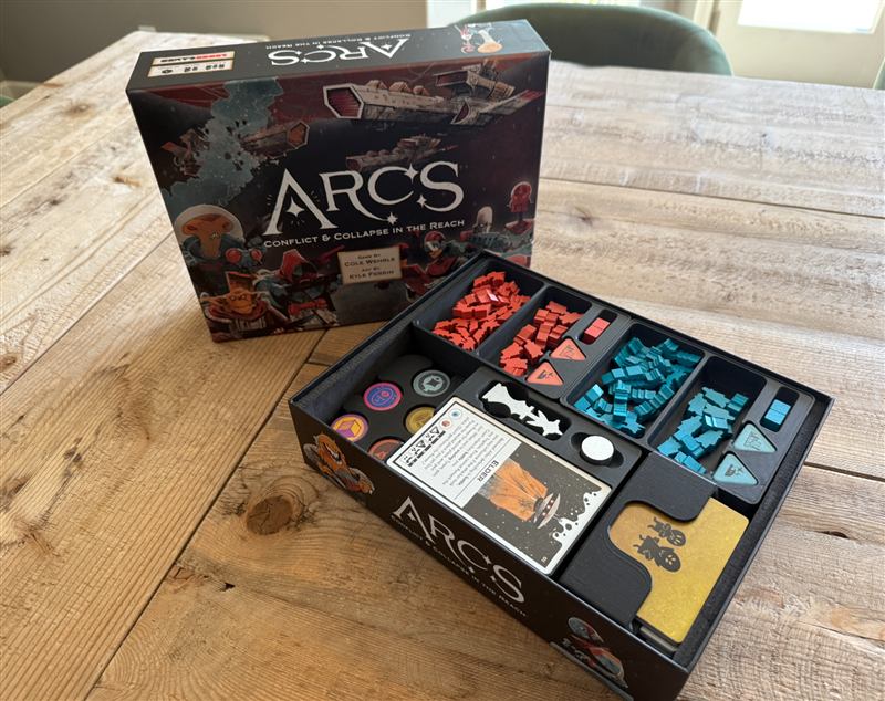 ARCS board game insert model