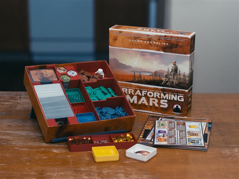 Terraforming Mars board game insert model