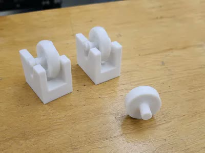 MakerWorld LG freezer drawer roller repair parts